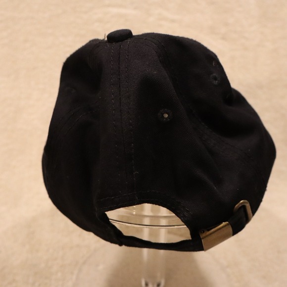 Nissan Black Baseball Cap Embroidered Logo Adjustable Strap Dad Hat - Picture 3 of 10